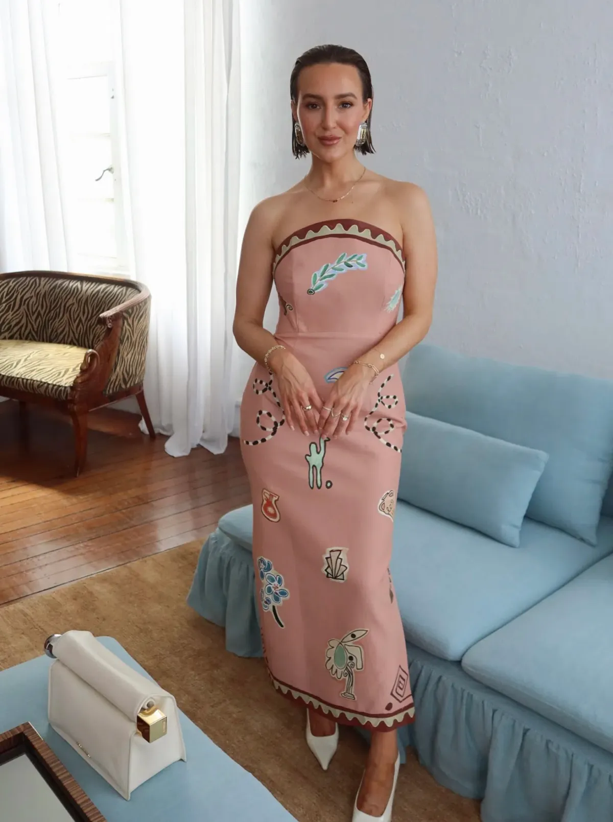 Alemais x La Sirena Exclusive Laurence Midi Dress Size 10 for rent on The Volte - main image