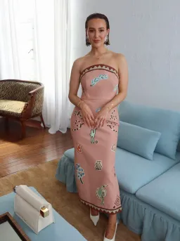 Alemais x La Sirena Exclusive Laurence Midi Dress Size 10 for rent on The Volte - image 1