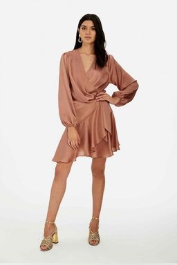 Sheike Eden Dress Rose size 6-8 for rent on The Volte - image 7