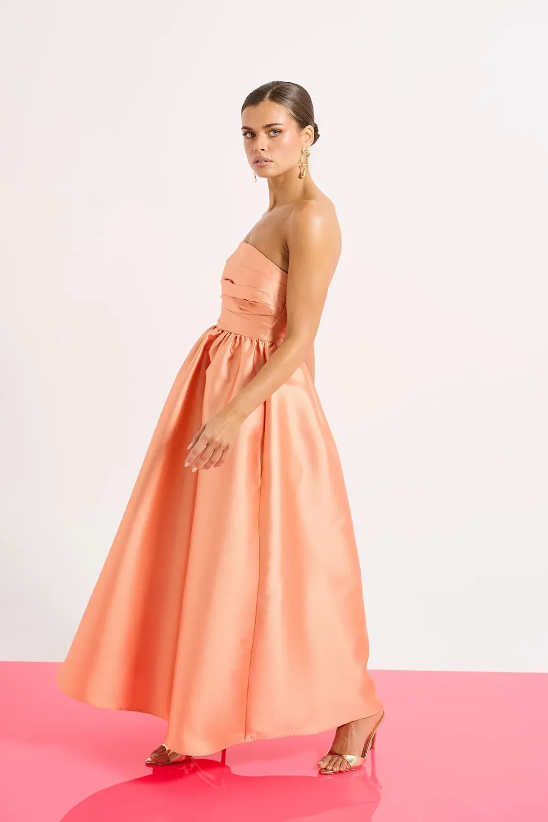 PASDUCHAS PIPPA STRAPLESS MIDI SIZE 10 for rent on The Volte - main image