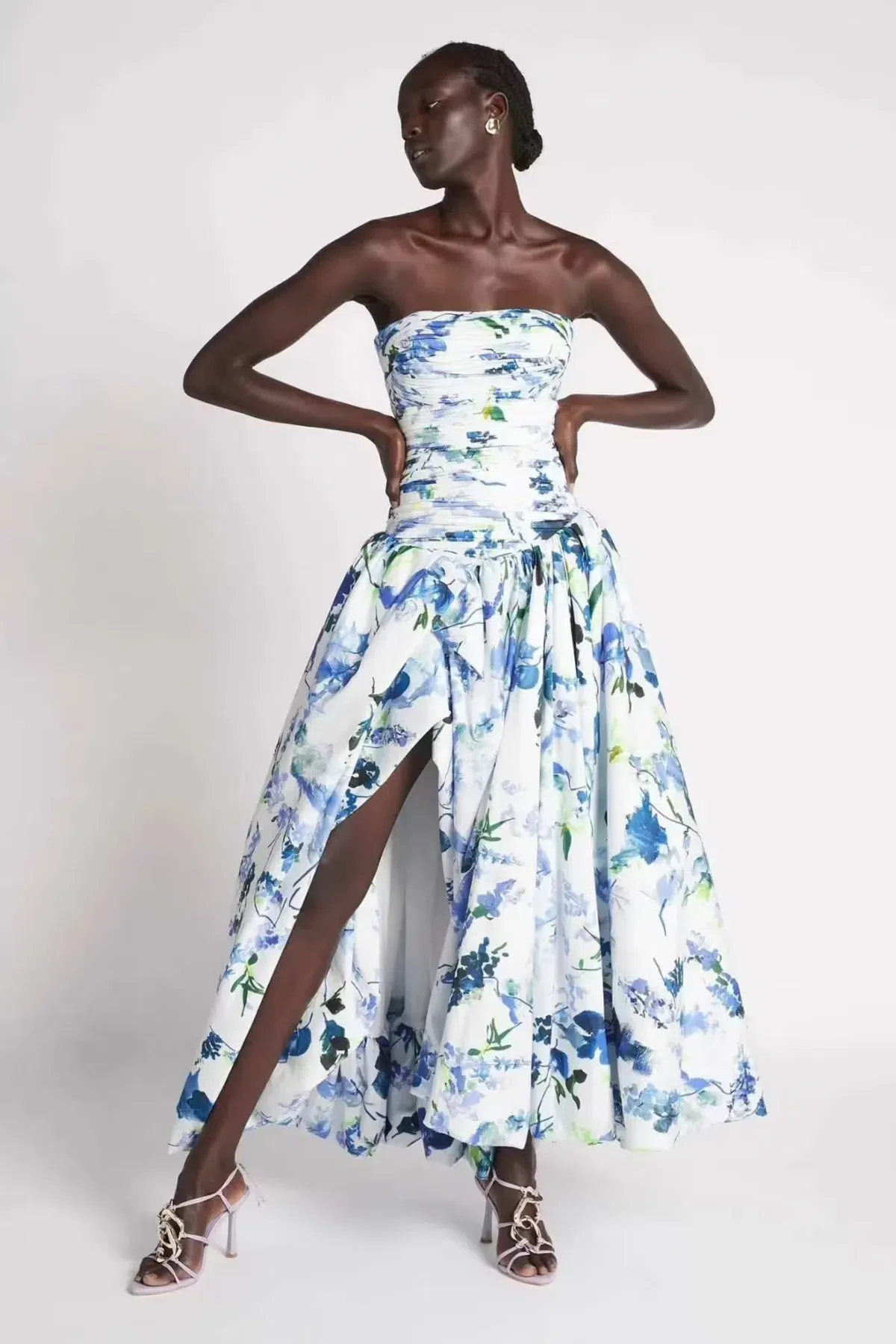 Aje Violette Bubble Hem Dress - Image 1