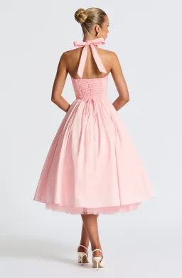 Babyboo Cressida Midi Dress in Blush Size AU8 for rent on The Volte - image 2