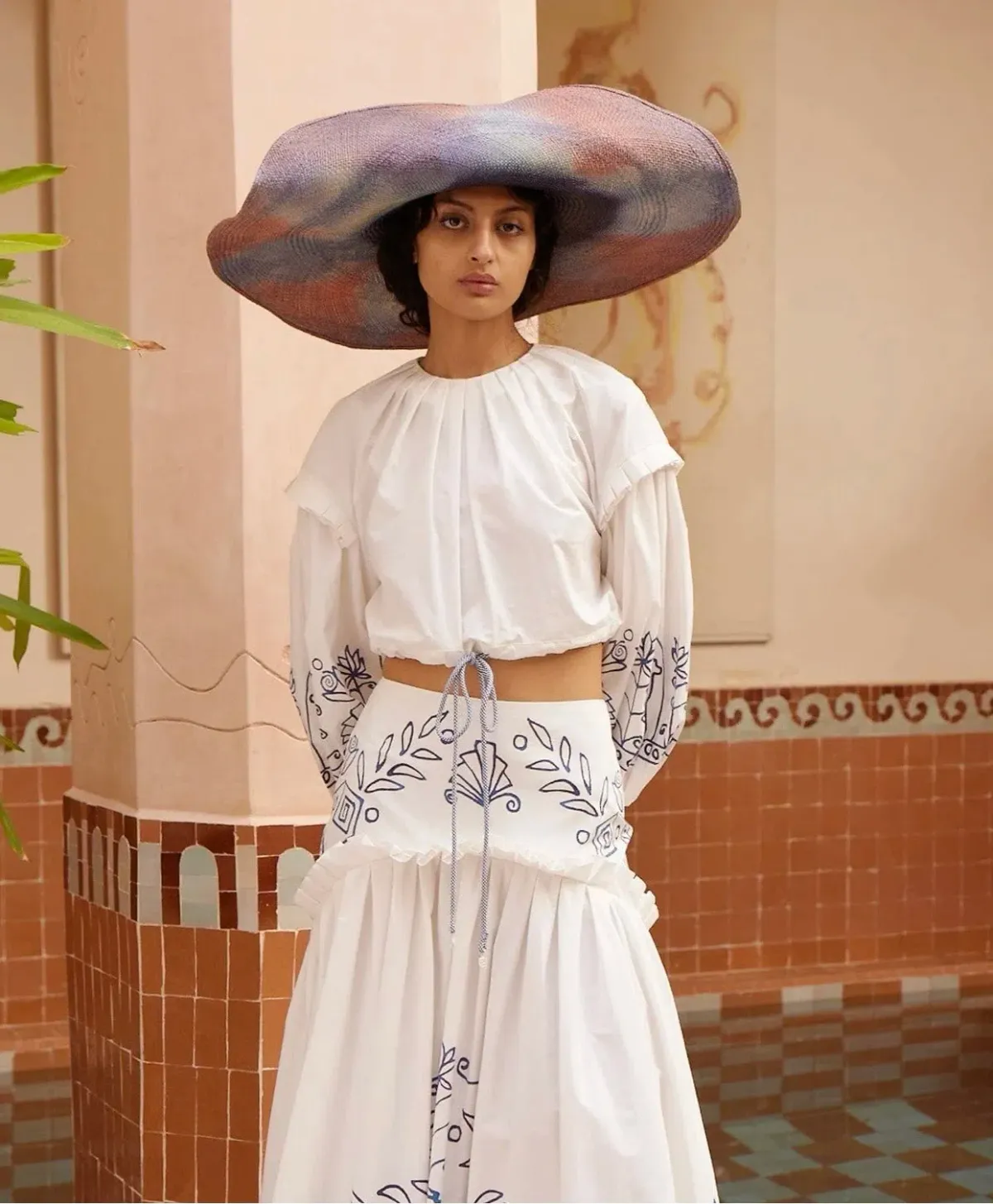 ALEMAIS Leela Top & Skirt for rent on The Volte - main image