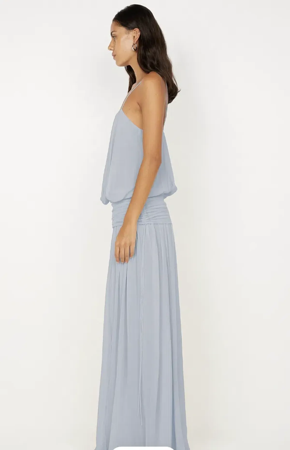 Bec & Bridge Camile Blouson Dress Cloud Blue - 10 - Image 4