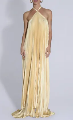 L'idee Deesse Gown Butter Yellow - 10 for rent on The Volte - image 1