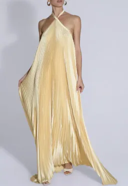 L'idee Deesse Gown Butter Yellow - 10 for rent on The Volte - image 4