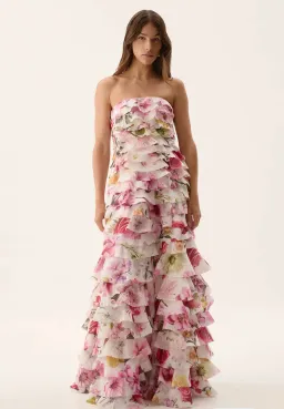FLEUR PLEATED GOWN for rent on The Volte - image 1