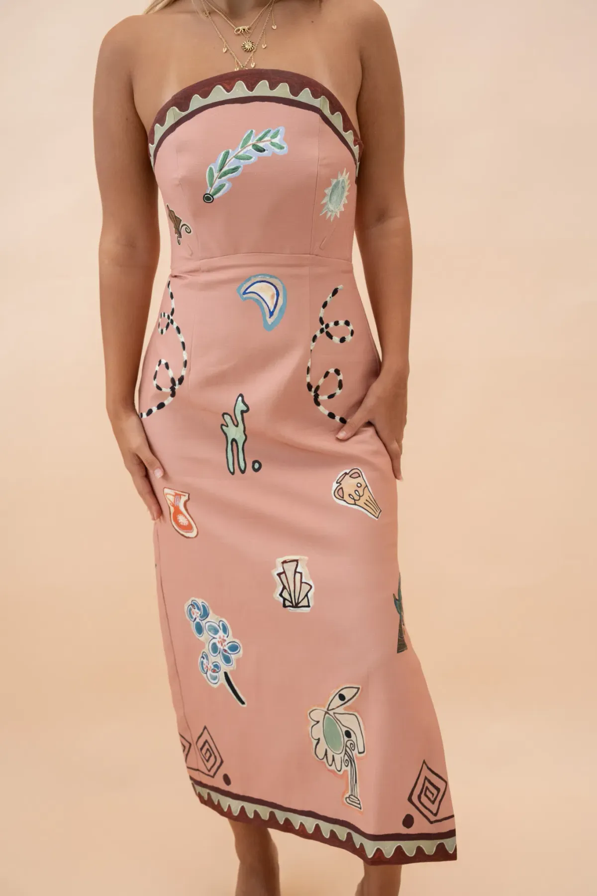 Alemais La. Sirena Exclusive- Laurence Midi Dress- 10 - Image 1