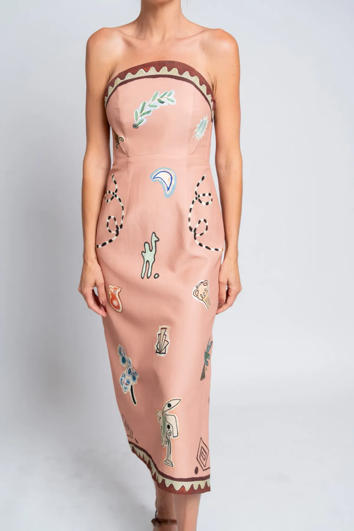 Alemais La. Sirena Exclusive- Laurence Midi Dress- 12 - Image 4