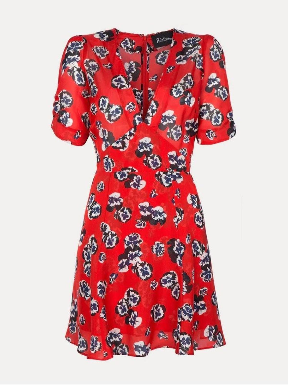 Realisation Par Ozzie Dress Red Size 8 - Image 4