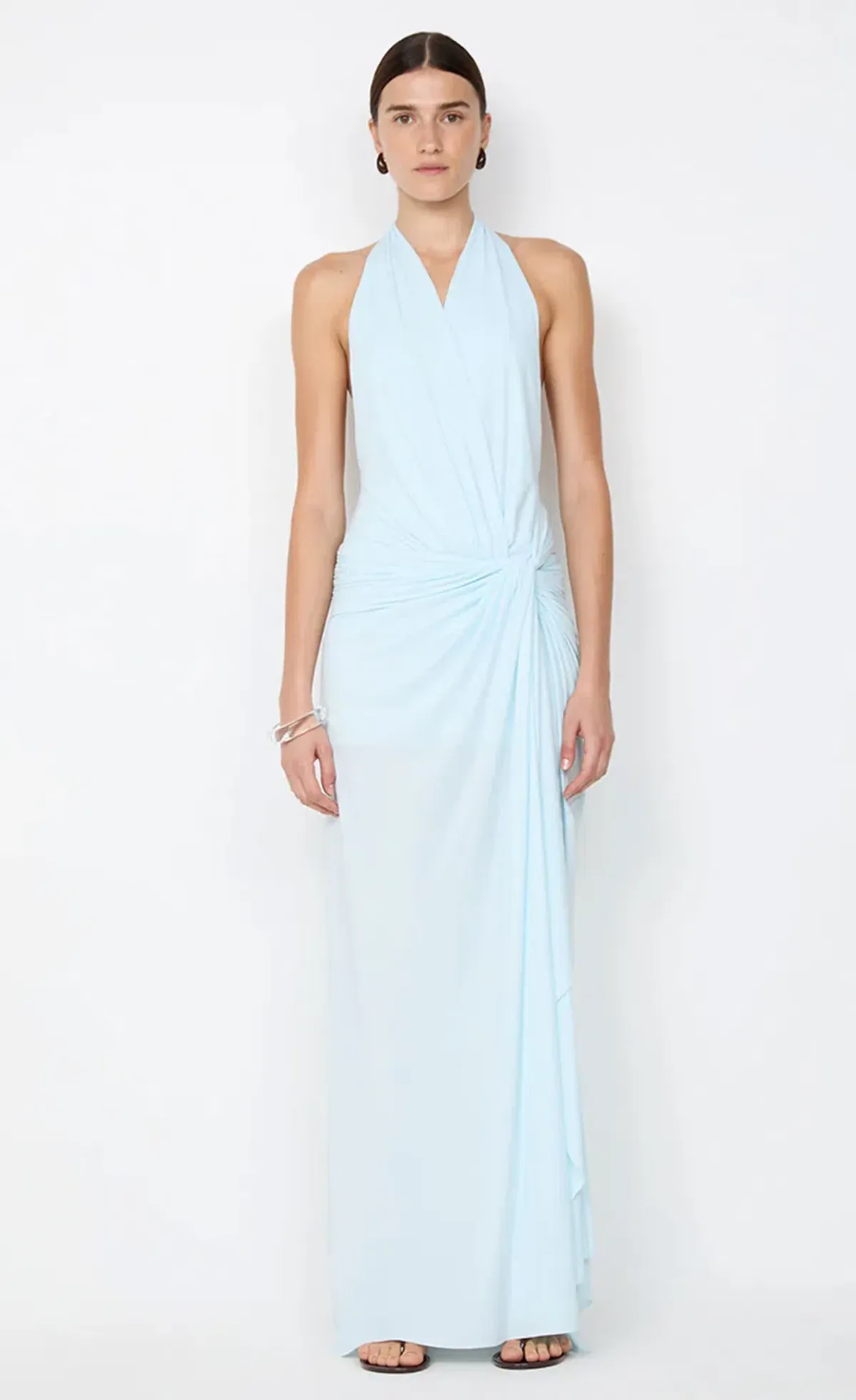 Bec and Bridge Clementine Twist Maxi Dress in Arctic Blue Size 8 / AU - Image 2