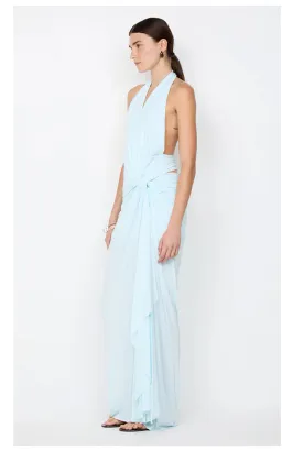Bec and Bridge Clementine Twist Maxi Dress in Arctic Blue Size 8 / AU for rent on The Volte - image 5