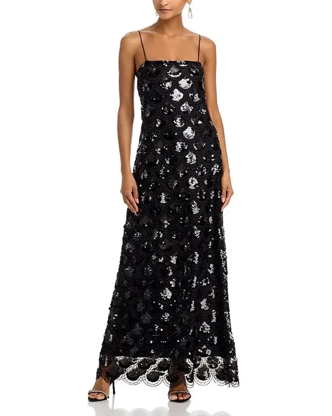 Rotate by Christen Birger Black Dress for rent on The Volte - main image