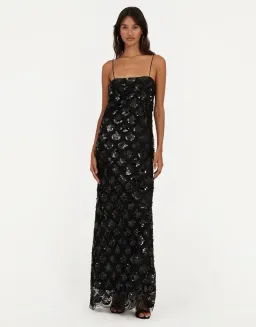 Rotate by Christen Birger Black Dress for rent on The Volte - image 2