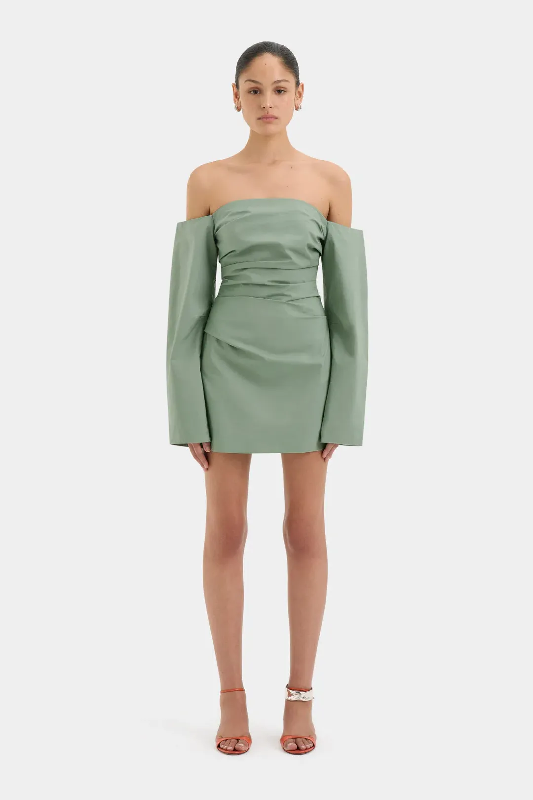 Sir- Martina Sleeved Mini Dress- 1 for rent on The Volte - main image