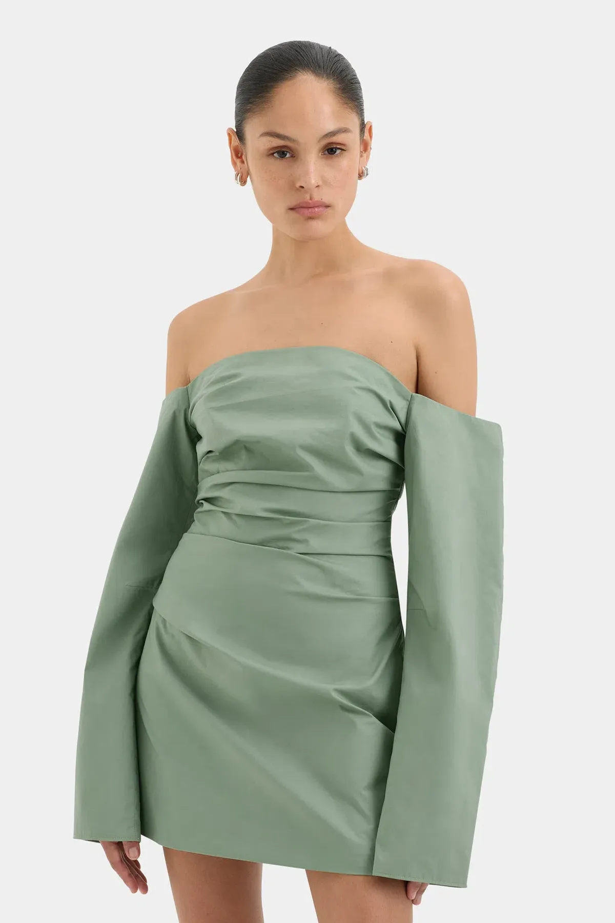 Sir- Martina Sleeved Mini Dress- 3 - Image 2