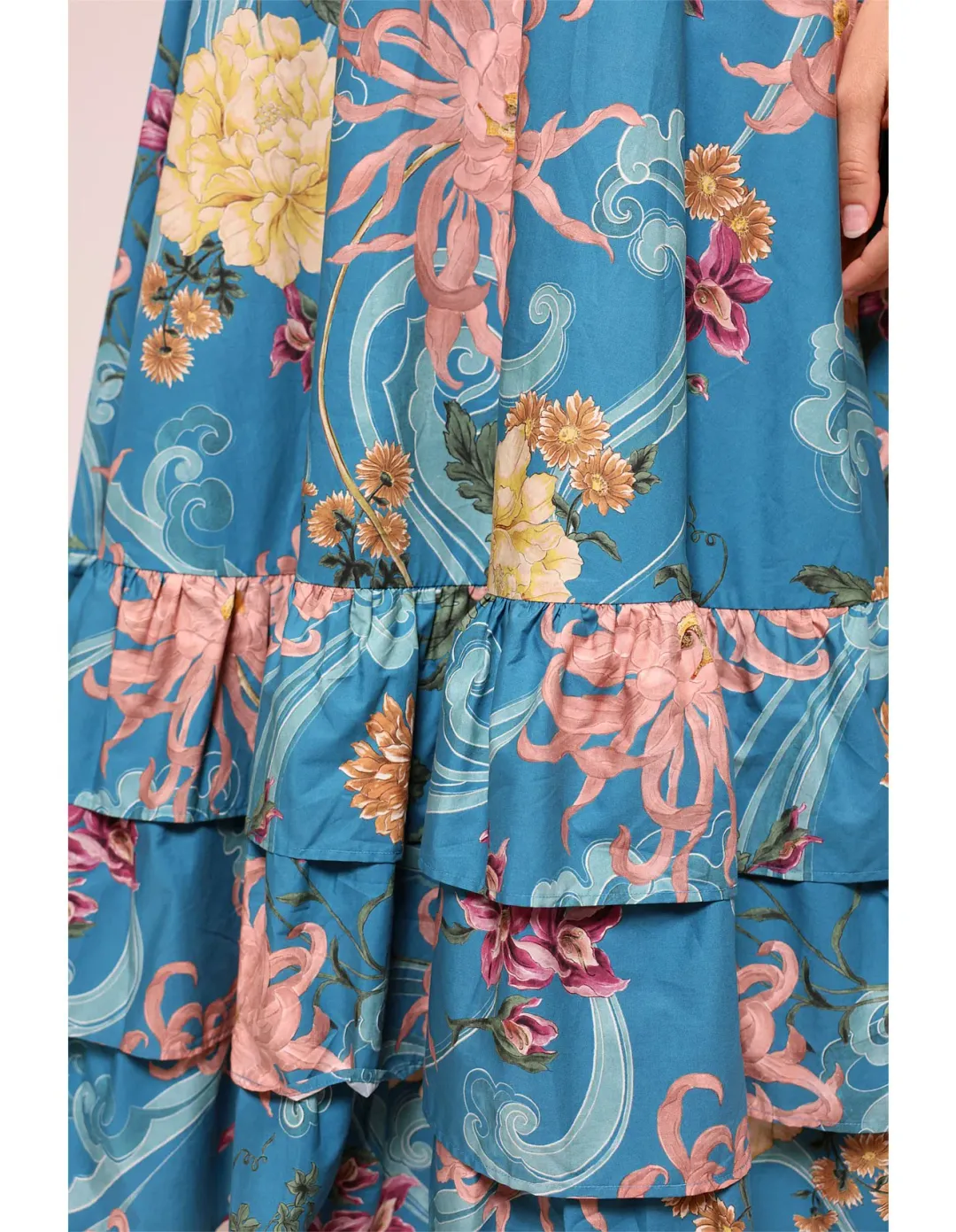 ALEMAIS AVERY MIDI DRESS SIZE AU8 for rent on The Volte - main image