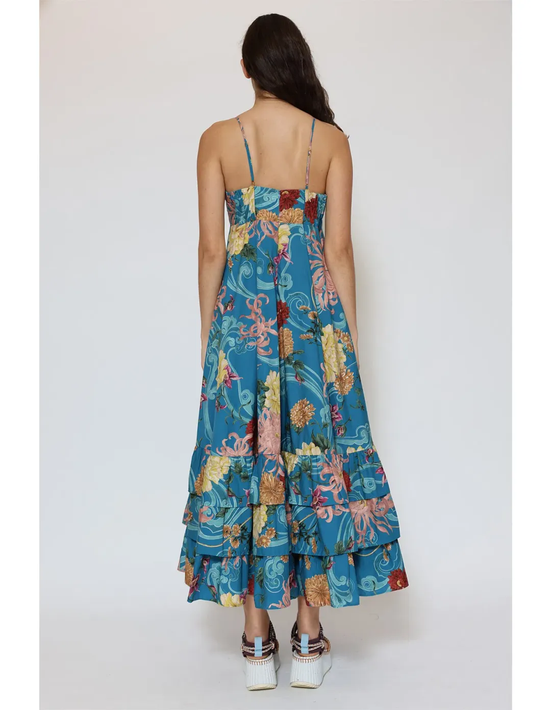 ALEMAIS AVERY MIDI DRESS SIZE AU8 for rent on The Volte - main image
