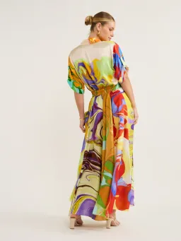 Luca Silk Skirt for rent on The Volte - image 3