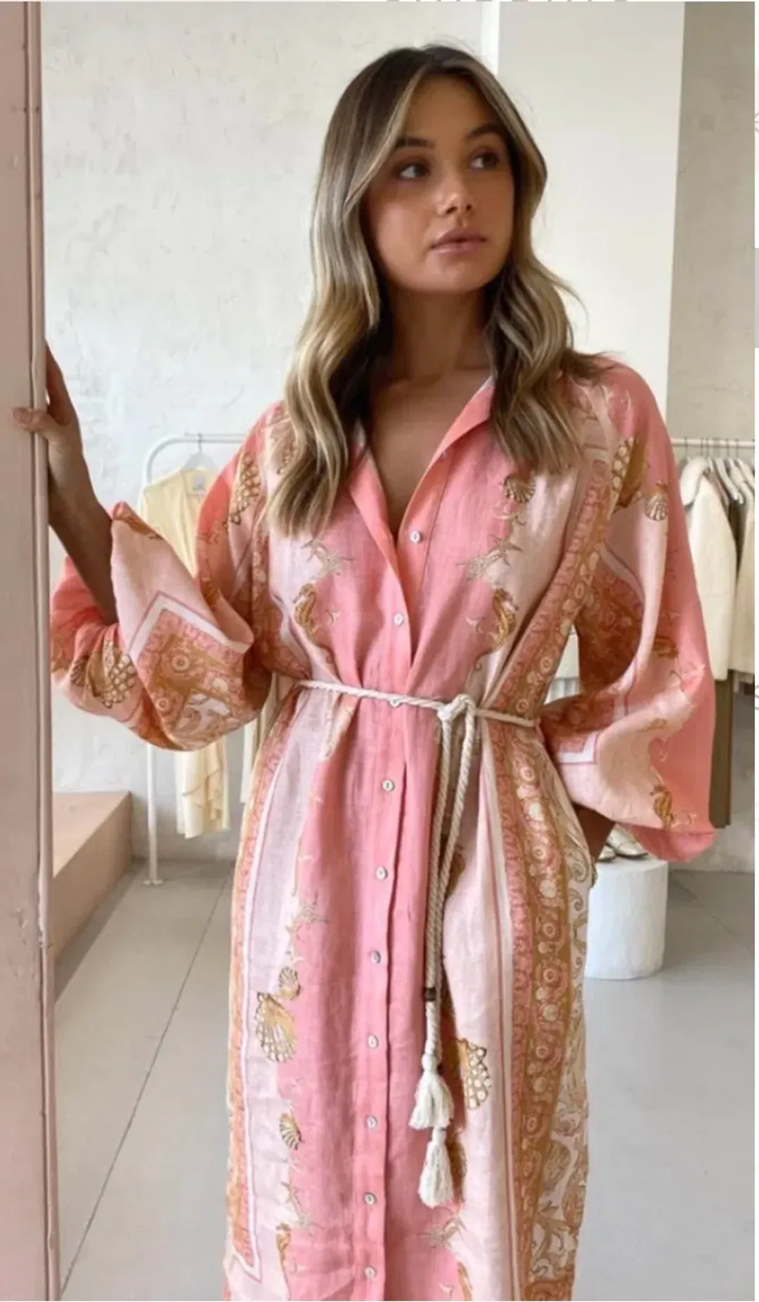 Ursula Shirt Dress for rent on The Volte - main image