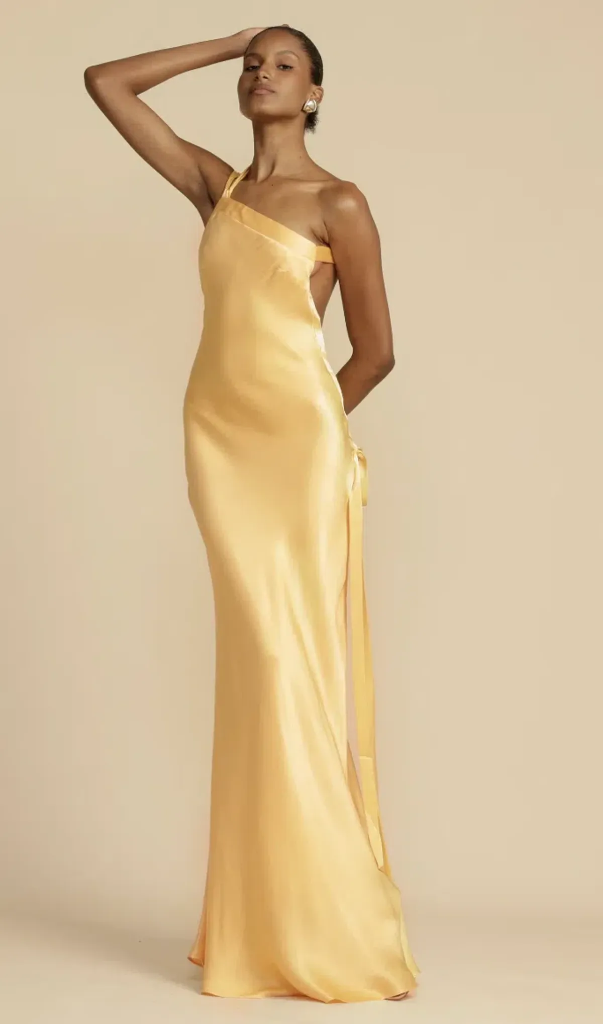 Arcina Ori Monique Dress Sunshine Yellow Maxi Dress - 12 - Image 2