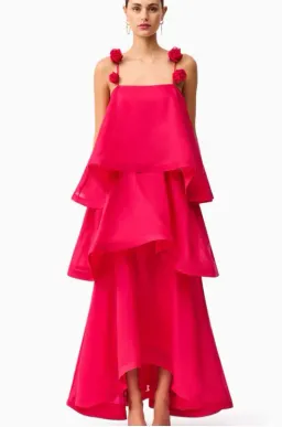 Elliatt Thalia Gown in Pink Size S for rent on The Volte - image 1