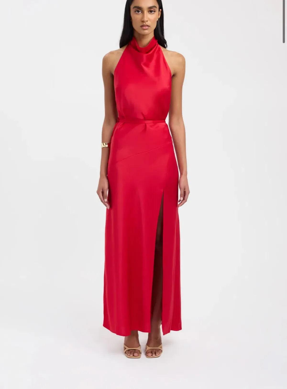 Kookai Palermo halter maxi dress for rent on The Volte - main image