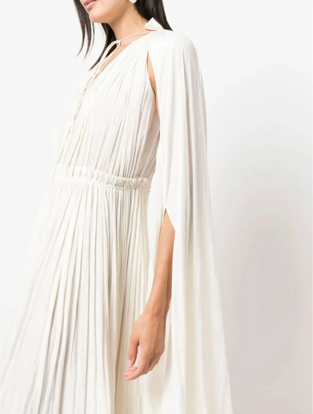 Lanvin CHARMEUSE MIDI DRESS size 46 /AU18 for rent on The Volte - main image