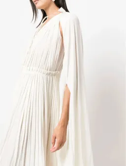 Lanvin CHARMEUSE MIDI DRESS size 46 /AU18 for rent on The Volte - image 5