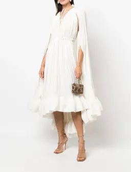 Lanvin CHARMEUSE MIDI DRESS size 46 /AU18 for rent on The Volte - image 2