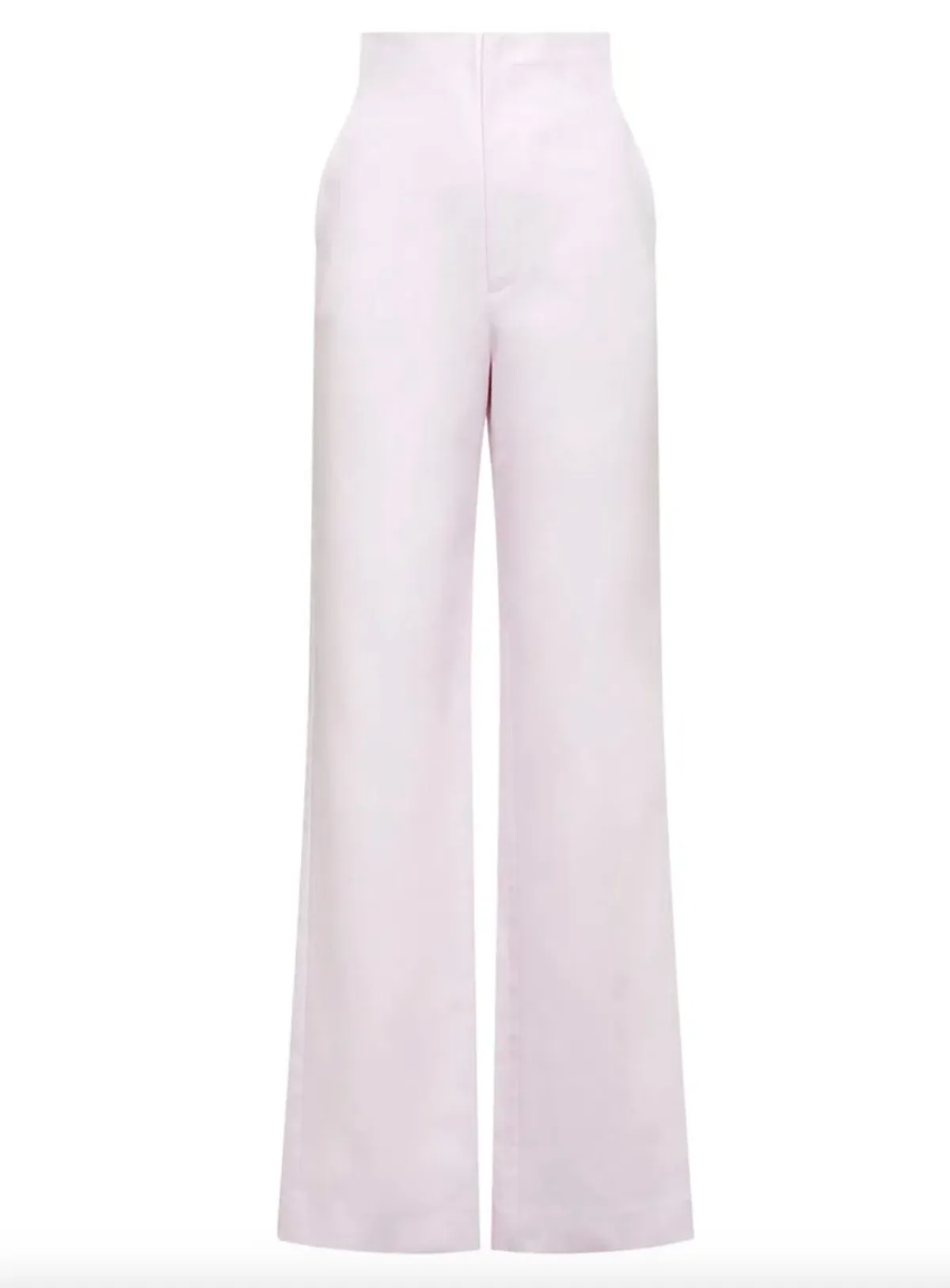 Scanlan Theodore Cotton Trench and Pant Set in Baby Pink - Image 1