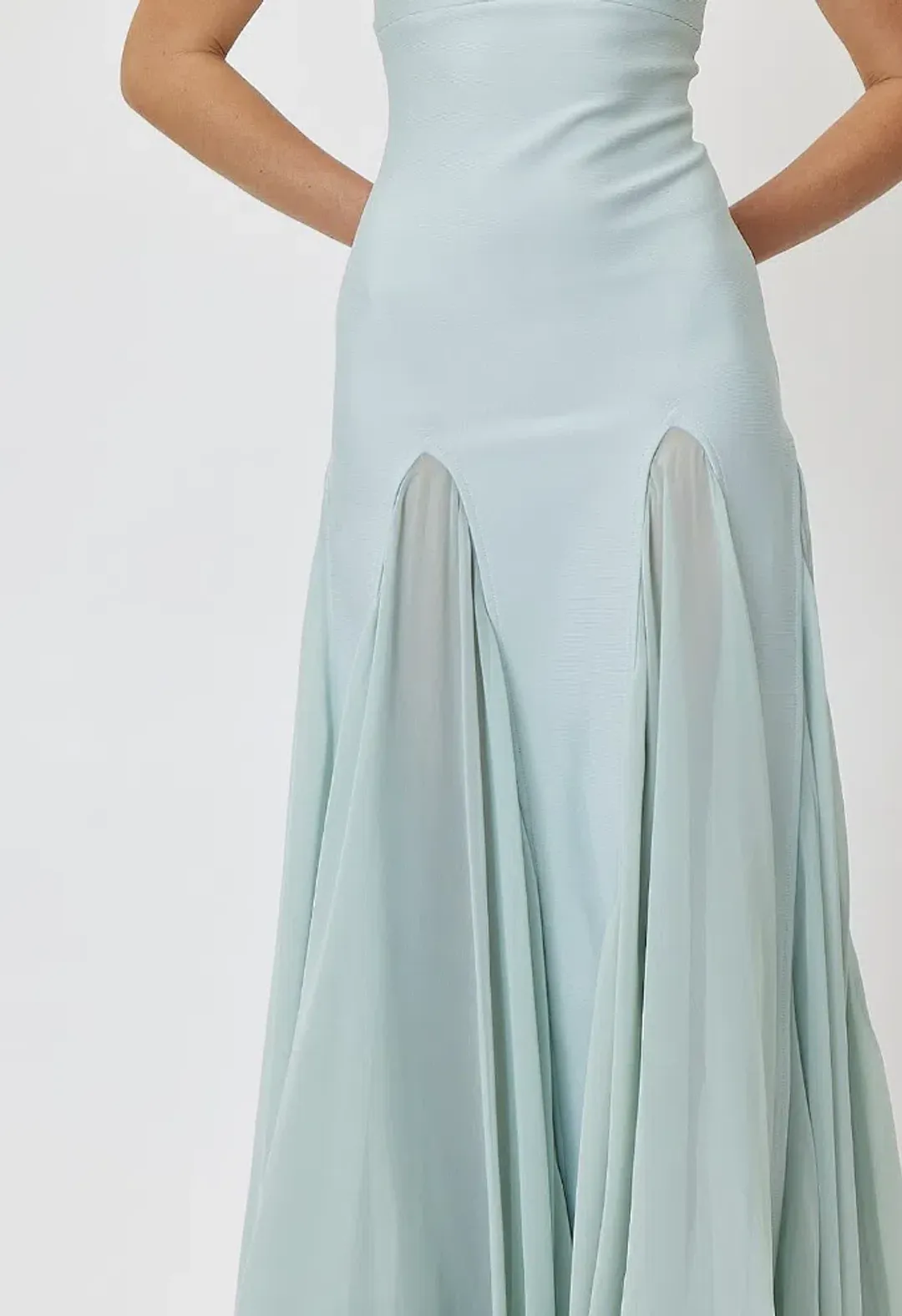 Bianca & Bridgett Mae Maxi Dress Mint - 10 for rent on The Volte - main image
