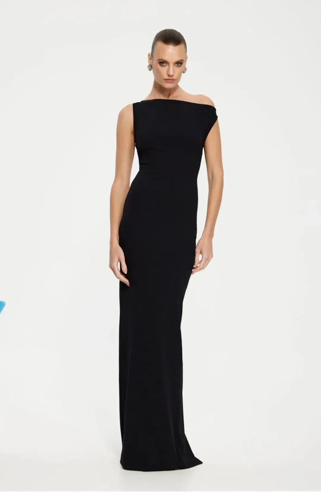 Effie Kats Inaya gown black XL 14 for rent on The Volte - main image