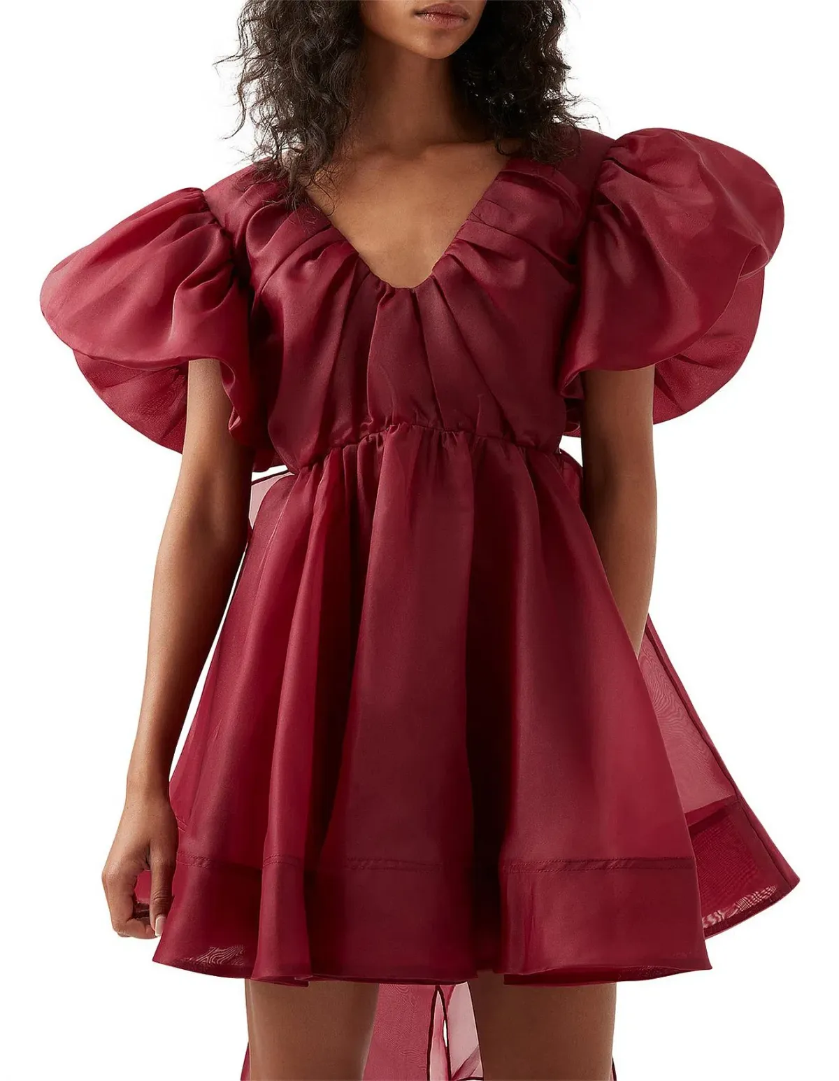 Aje Gretta Organza Mini Dress Size 6 - Image 2