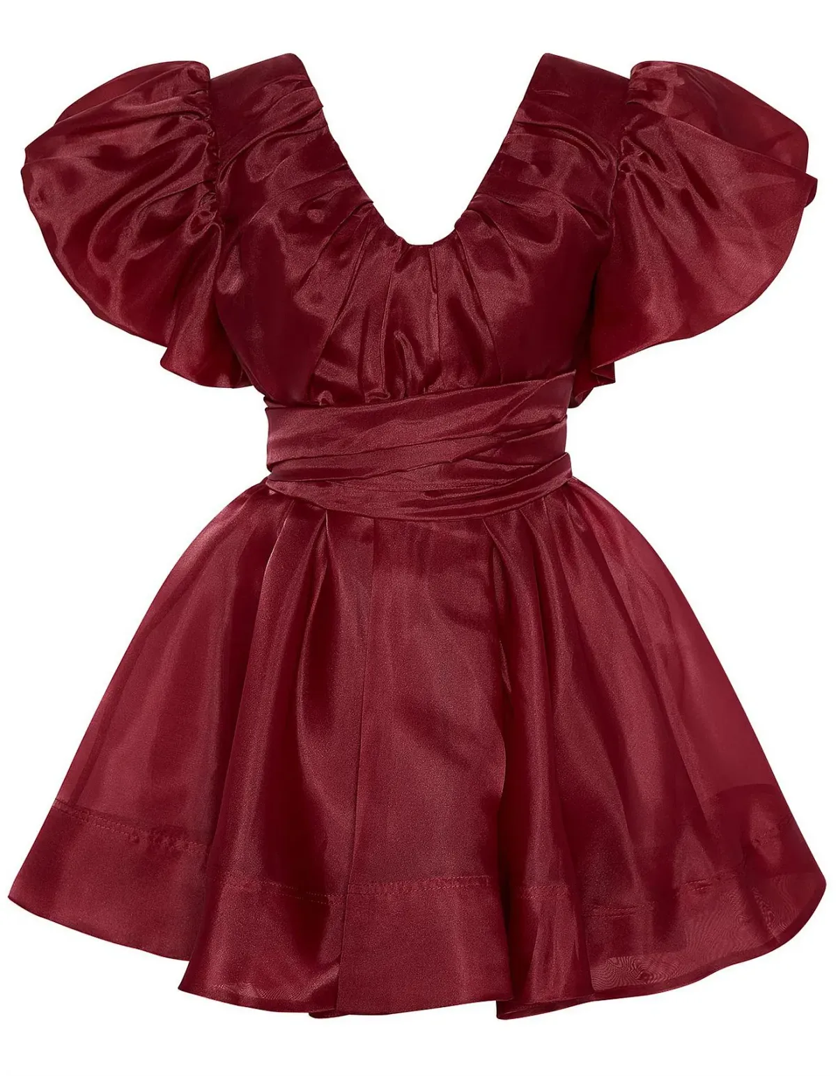 Aje Gretta Organza Mini Dress Size 6 - Image 3