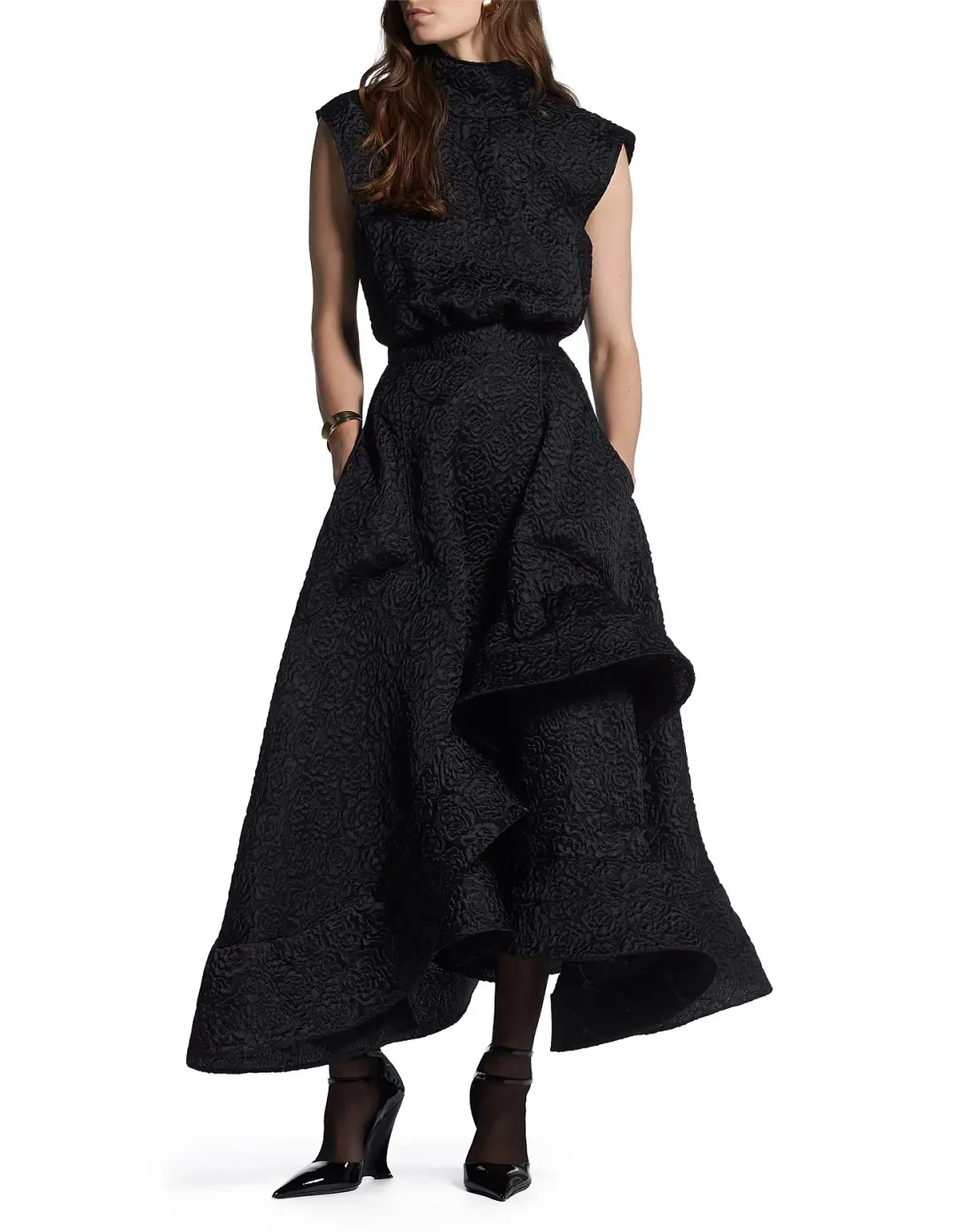 Arresting Midi Dress for rent on The Volte - main image
