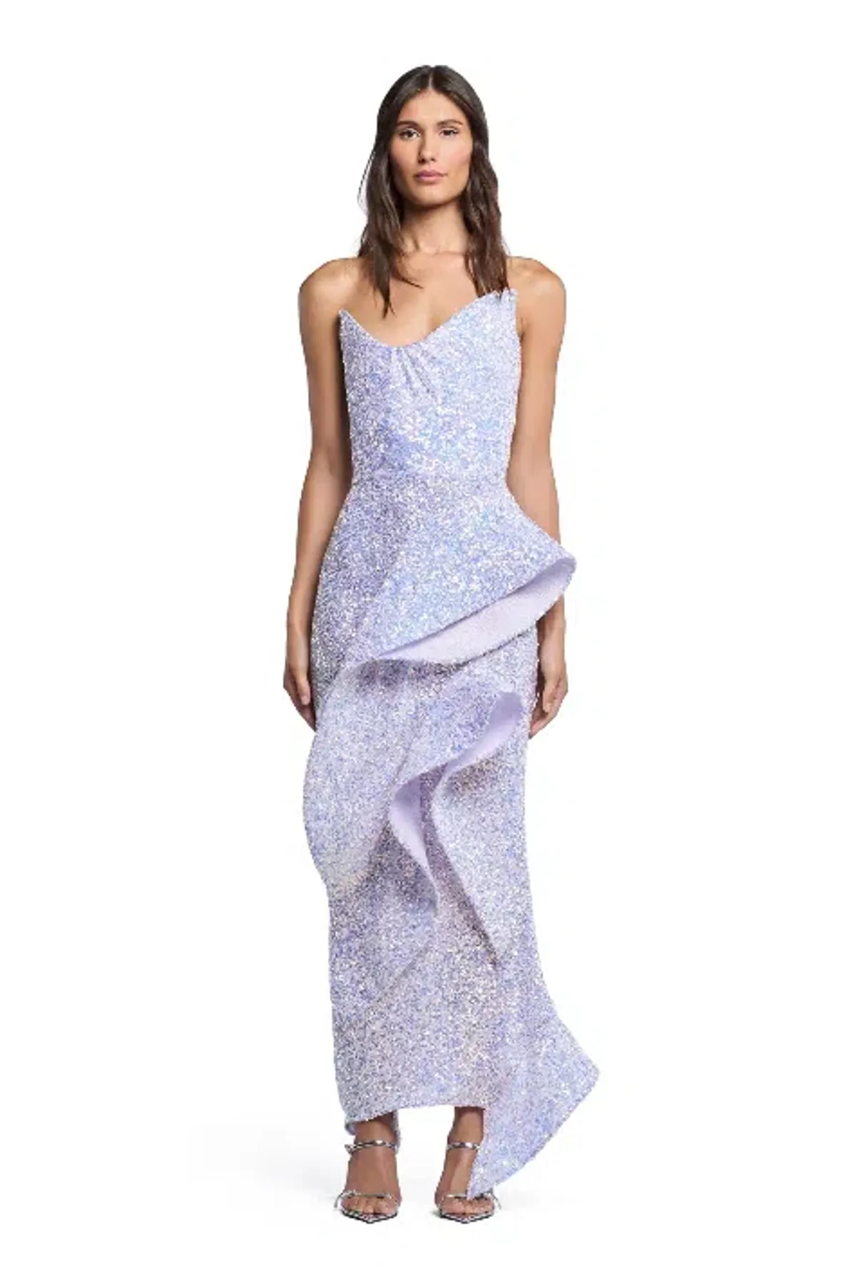 Thistle Wave Gown Quartz for rent on The Volte - main image