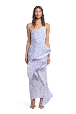 Thistle Wave Gown Quartz for rent on The Volte - image 1