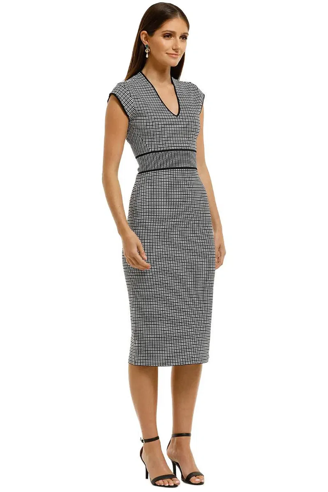 Mara Milano Check Dress for rent on The Volte - main image