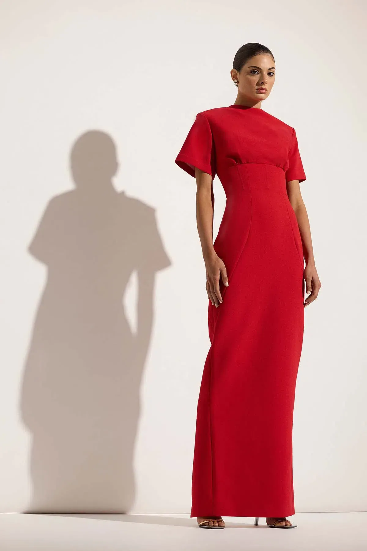 Dover Gown Red - Image 3