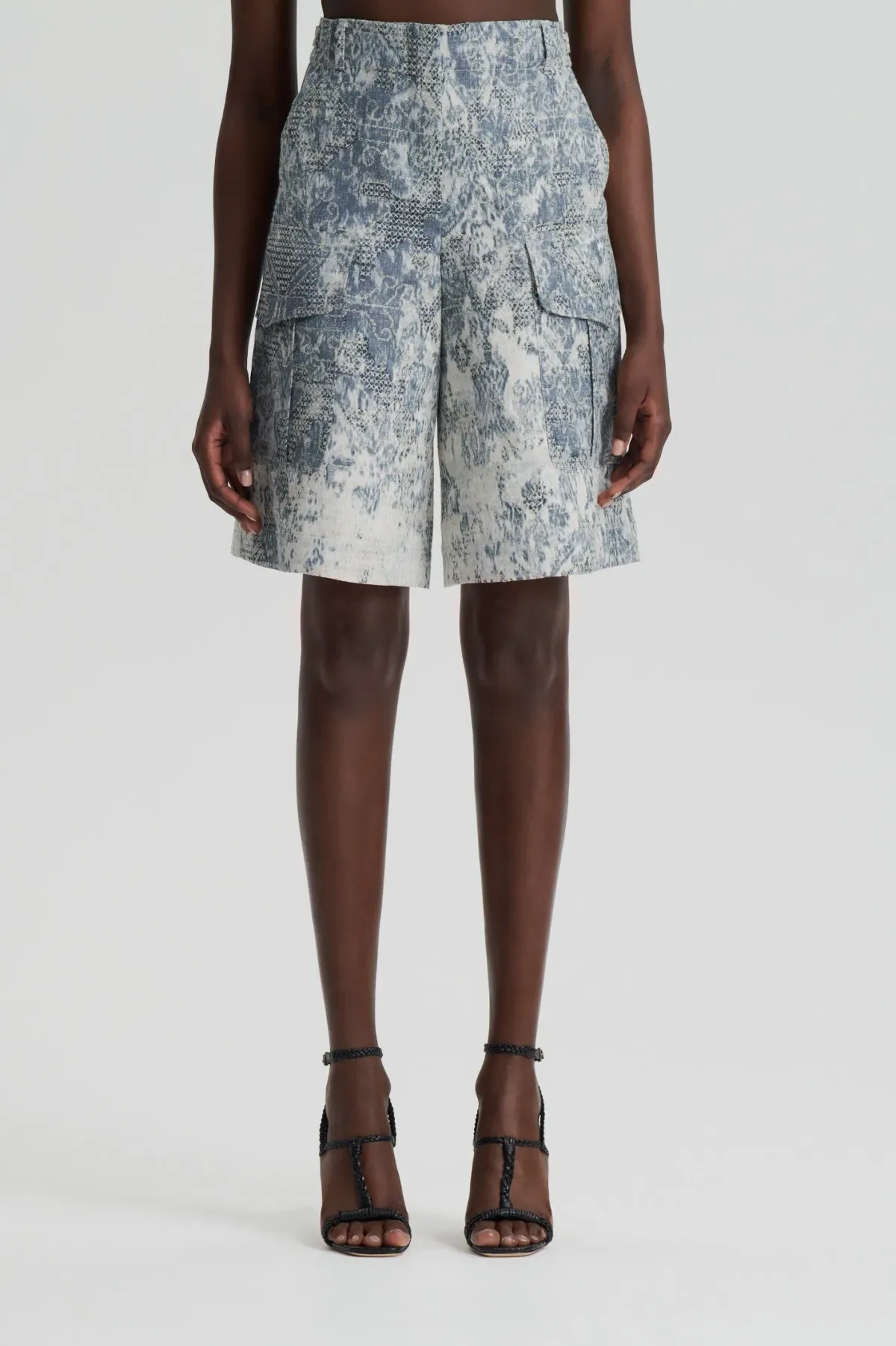 Brocade Cargo Jacket - Image 4