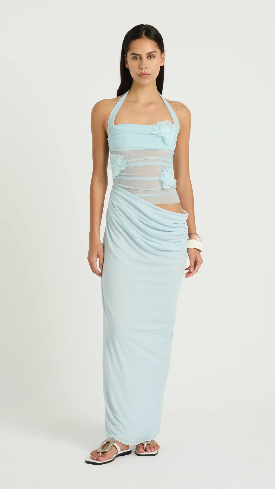 Benni Florence Maxi Dress in Fresh Mint Size 10 for rent on The Volte - main image