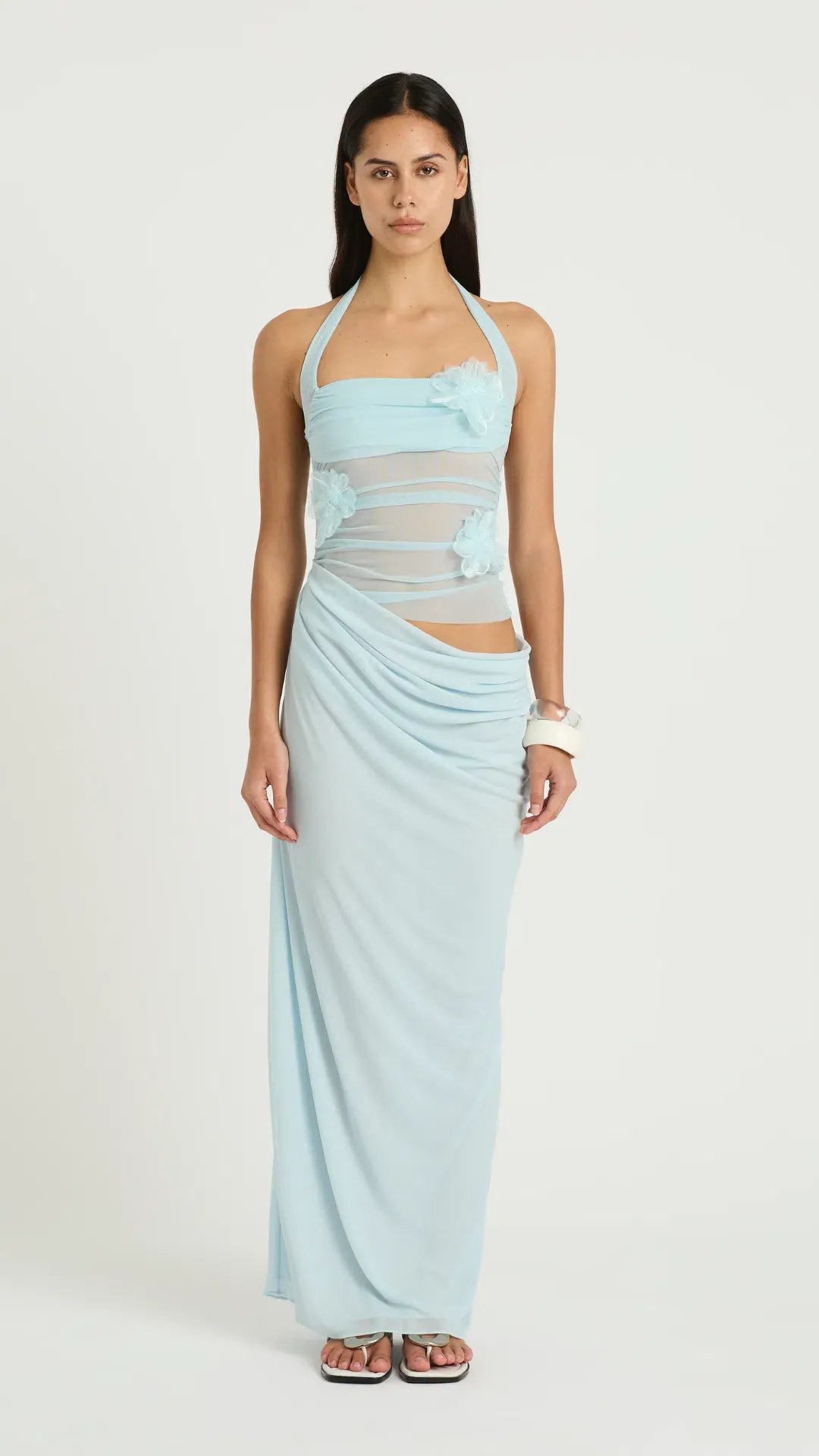 Benni Florence Maxi Dress in Fresh Mint Size 10 for rent on The Volte - main image