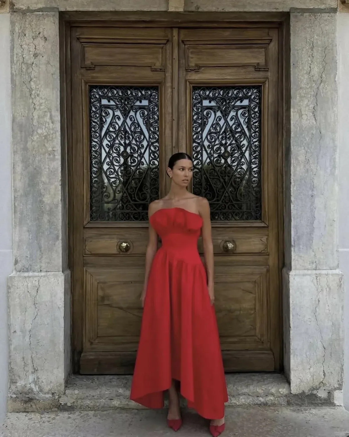 ELLIATT LAUREL SLEEVELESS MAXI DRESS IN RED SIZE 8 - Image 10