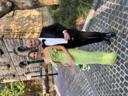 Rachel Gilbert Jensen Gown Pistachio - size 8 for rent on The Volte - image 2