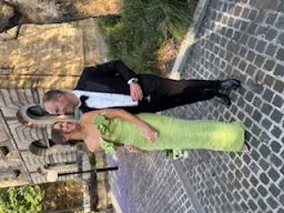 Rachel Gilbert Jensen Gown Pistachio - size 8 for rent on The Volte - image 1