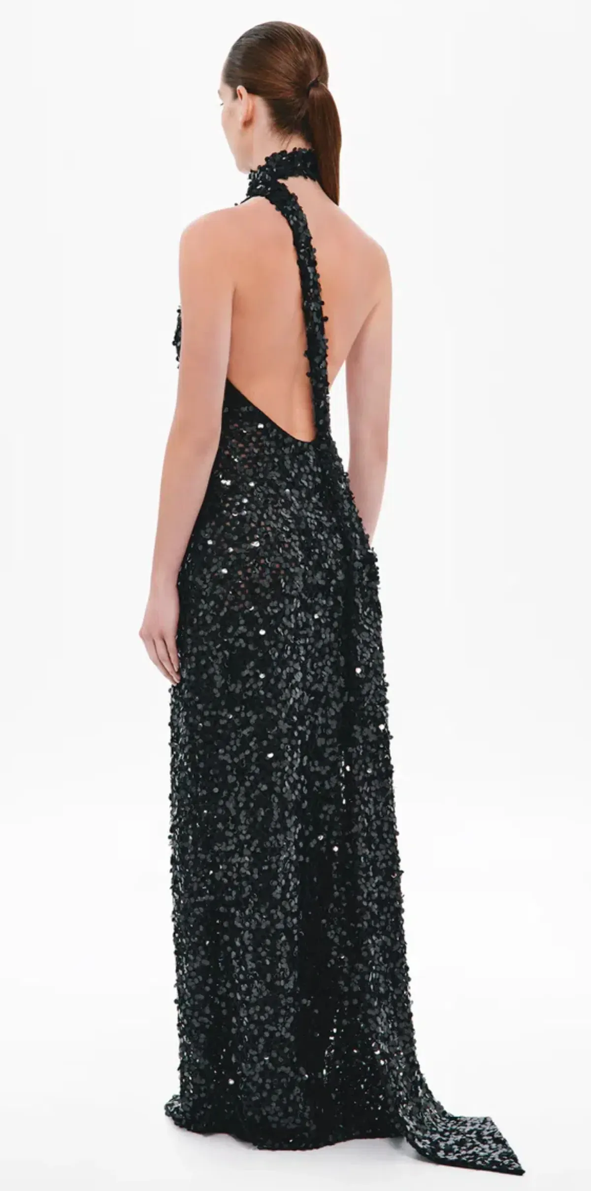 THE NICOLETTE CROCHET SEQUIN DRESS - Image 4