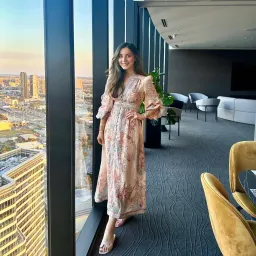 Zimmermann August Plunge Midi Dress in Sky Blue Size 2 / AU 12 for rent on The Volte - image 3