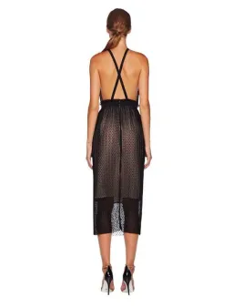 Bec & Bridge Pompette Halter Dress Black Size 10 for rent on The Volte - image 3
