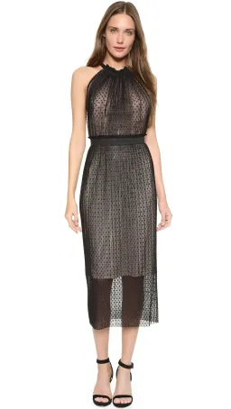 Bec & Bridge Pompette Halter Dress Black Size 10 for rent on The Volte - image 1